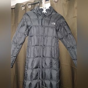 The North Face grey coat